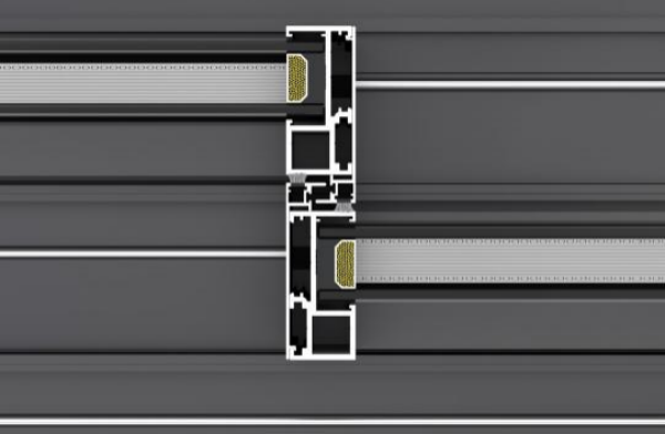 Mass production of economic non thermal slimline sliding doors in factory