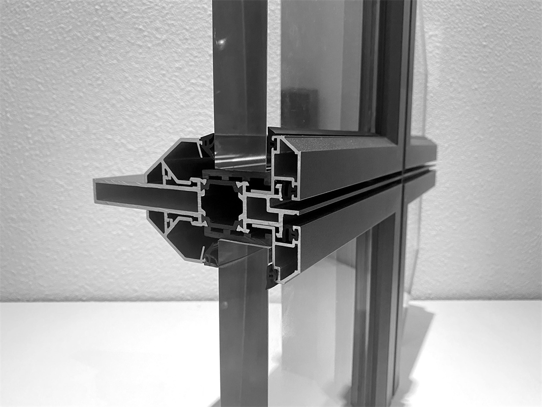Close up of weatherstripping seal on high performance casement window