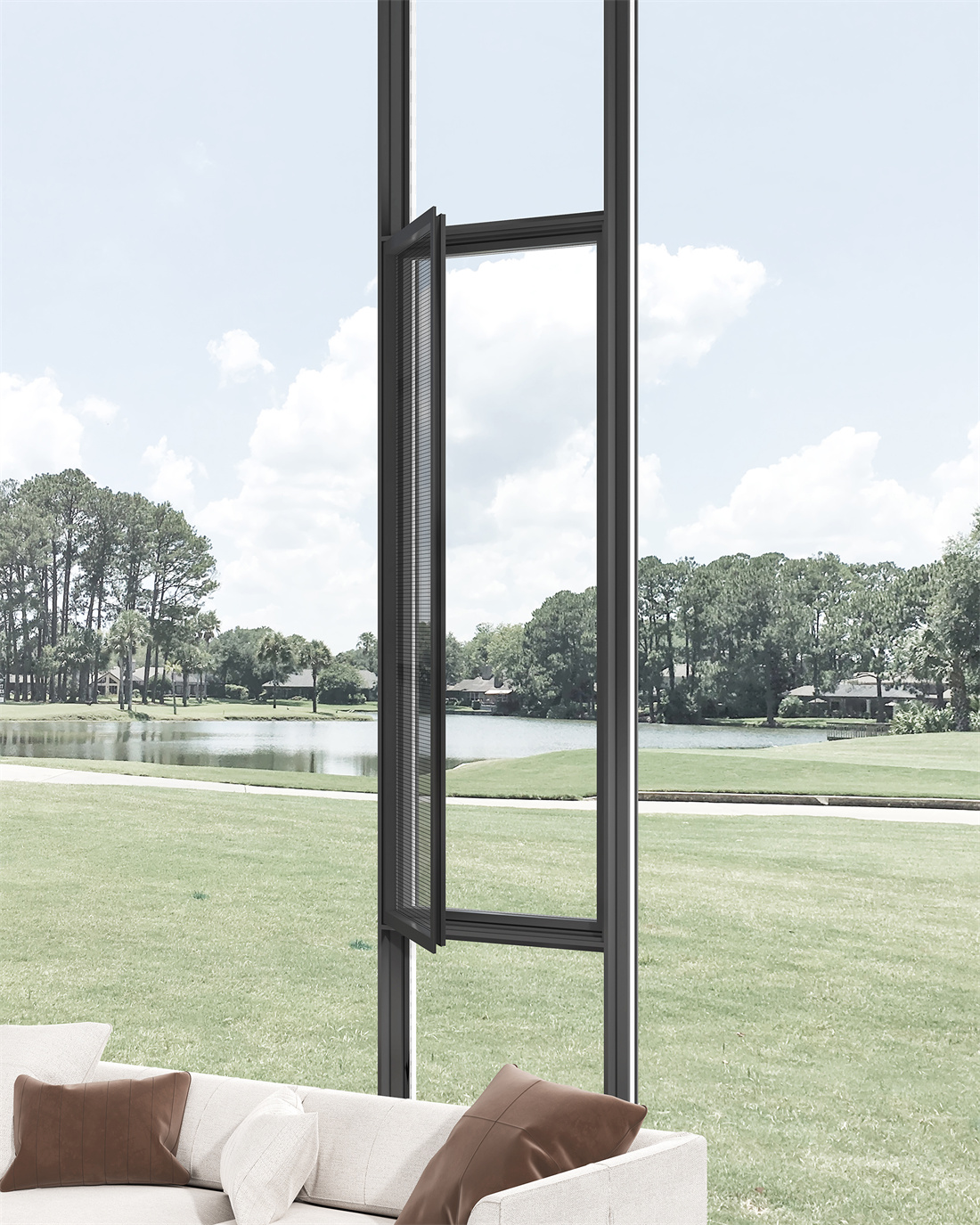 15 triple casement windows
