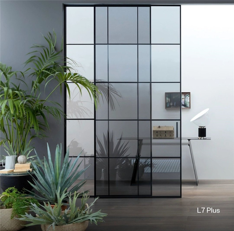 Eleve o seu espaço com paredes divisórias de vidro internas personalizadas-02 (6)