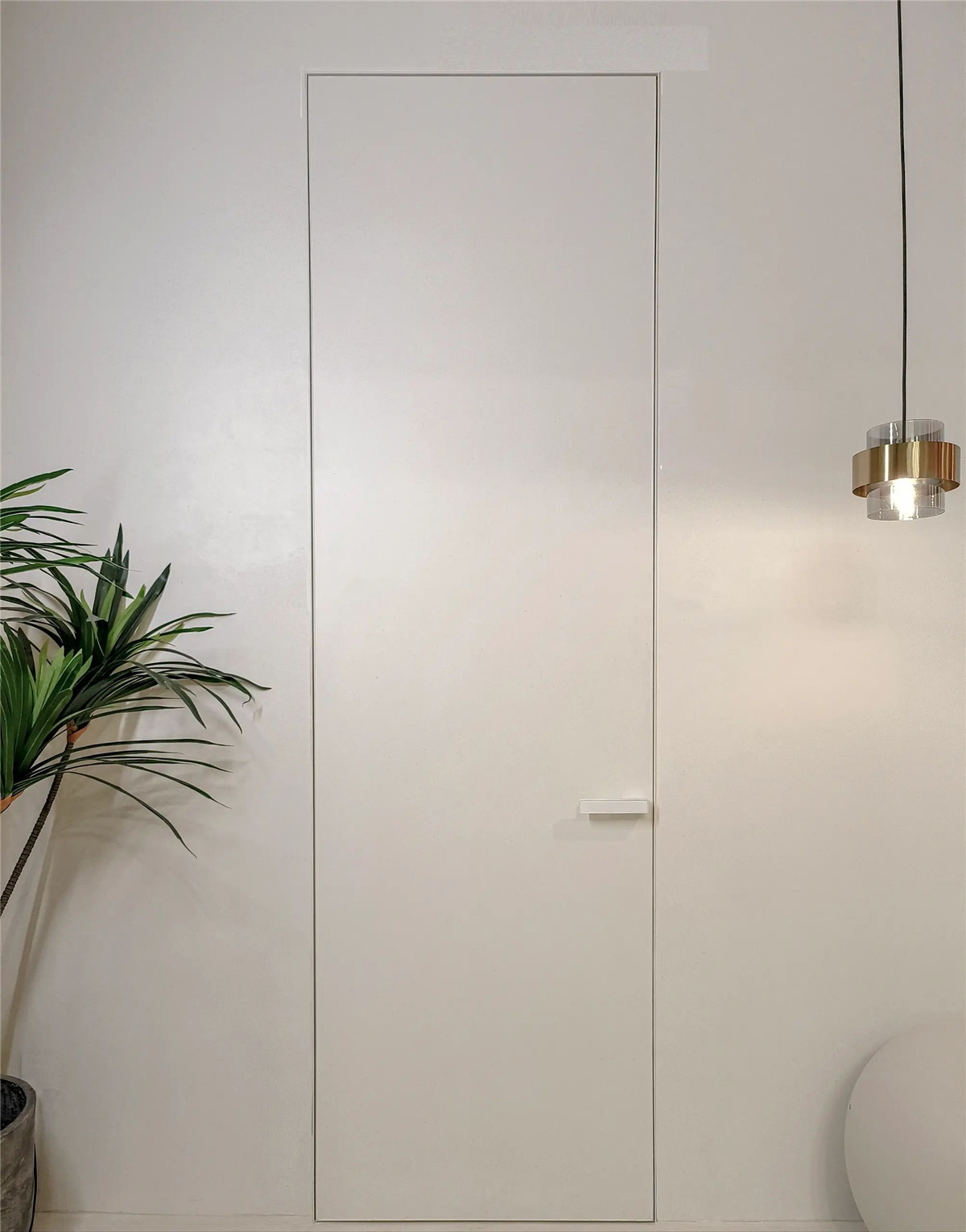 Rammeløs dør til stilfuldt minimalistisk moderne interiør-02 (3)