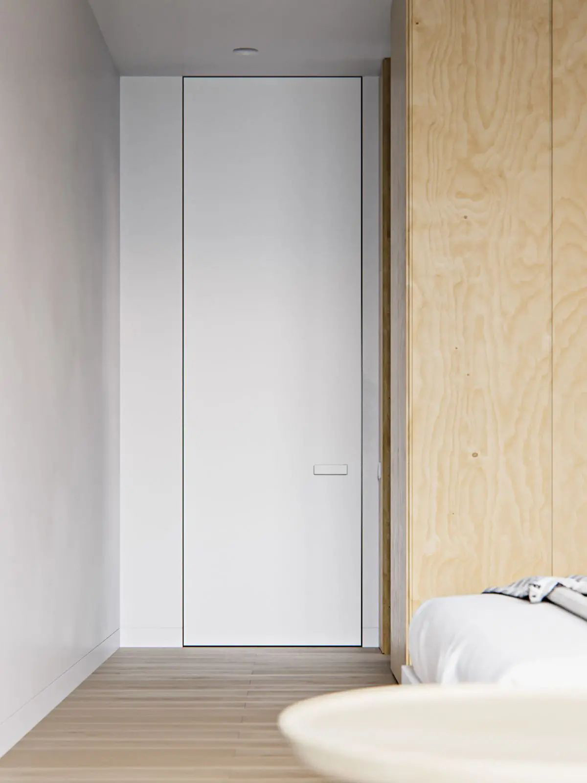Berėmės durys stilingam minimalistiniam moderniam interjerui-02 (4)