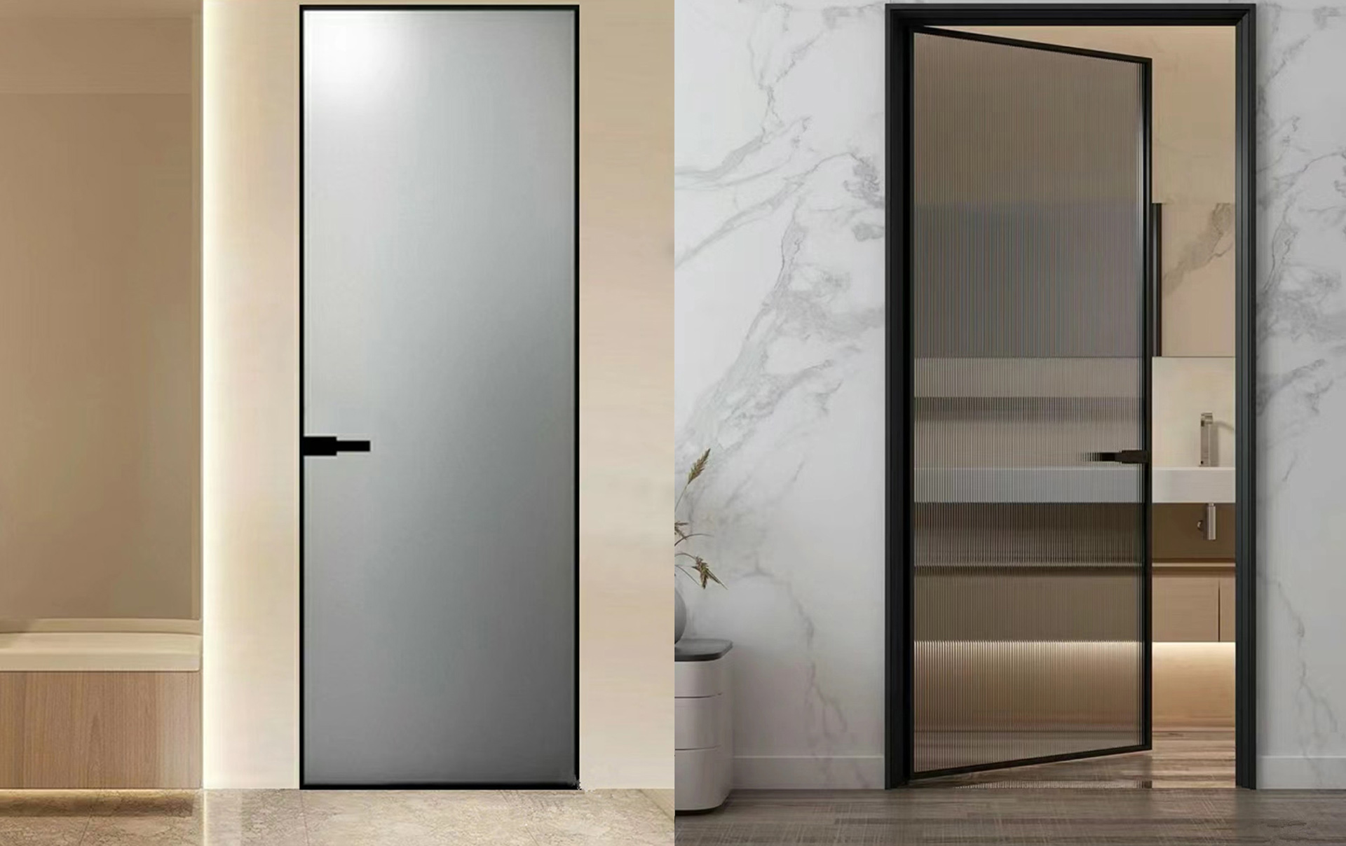 double swing door